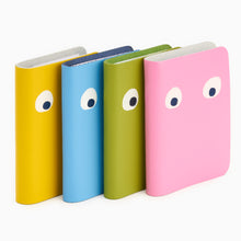 Load image into Gallery viewer, Googly eyed teeny tiny notebook by Ark Colour Design
