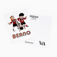 Load image into Gallery viewer, Beano: Dennis, Minnie and Gnasher Postcard
