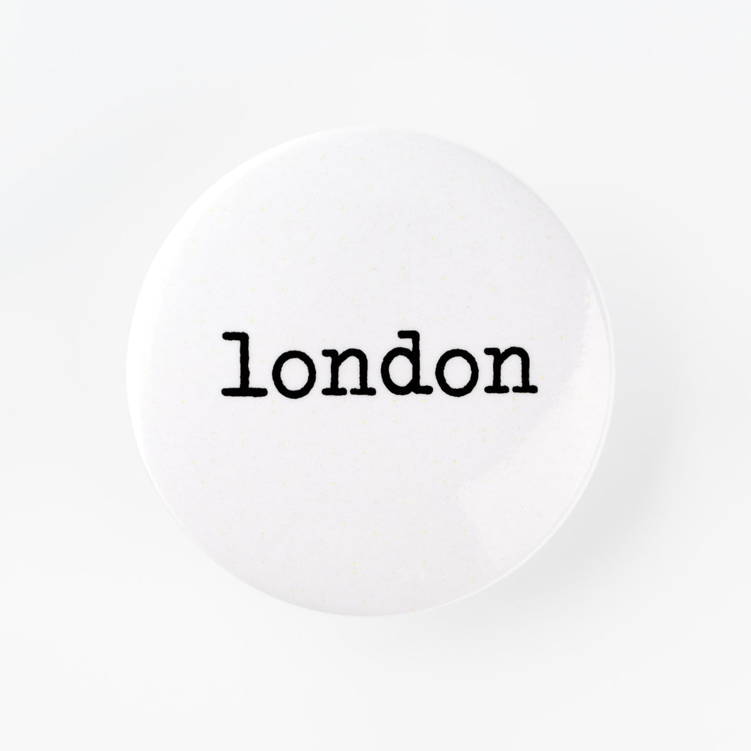 The Fashion Show London Button Badge