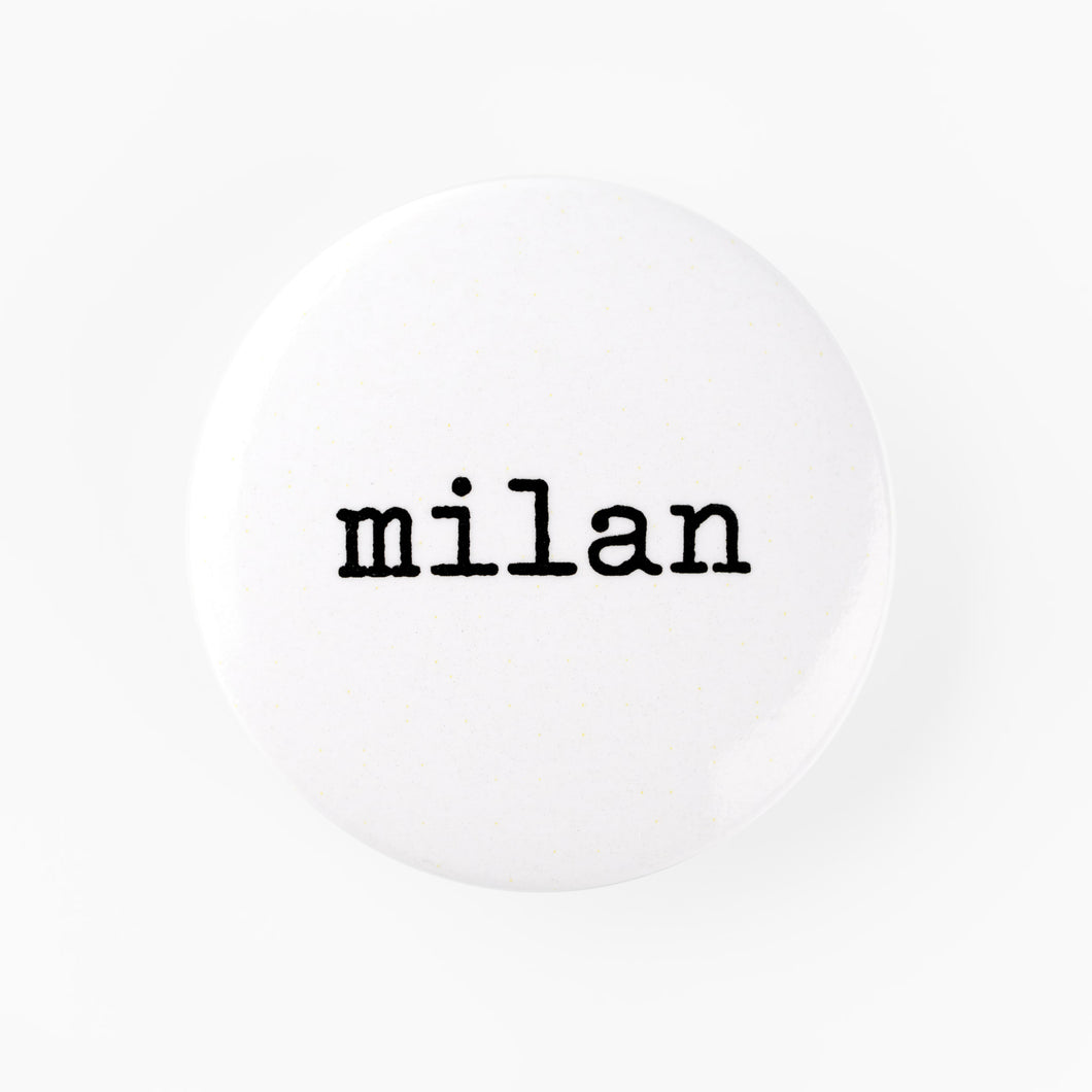 The Fashion Show Milan Button Badge