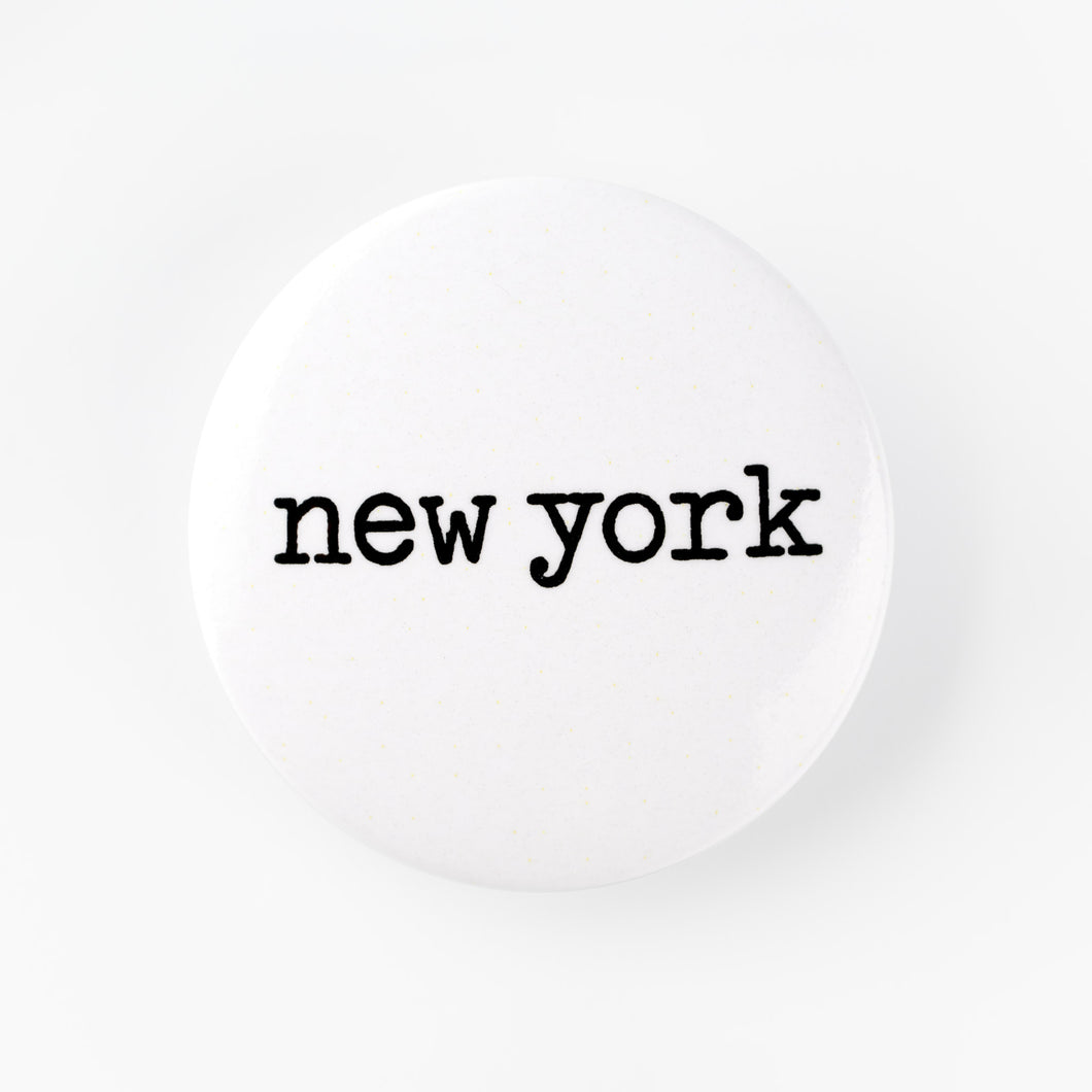 The Fashion Show New York Button Badge