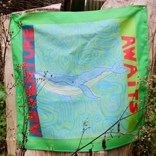 Load image into Gallery viewer, Whale Bandana by Ark Colour Design
