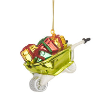Load image into Gallery viewer, Garden Wheelbarrow Full of Christmas Presents Bauble
