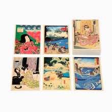 Load image into Gallery viewer, 100 postcards of Japanese woodblock prints
