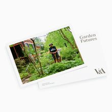 Load image into Gallery viewer, Jamaica Kincaid Garden Futures Postcard
