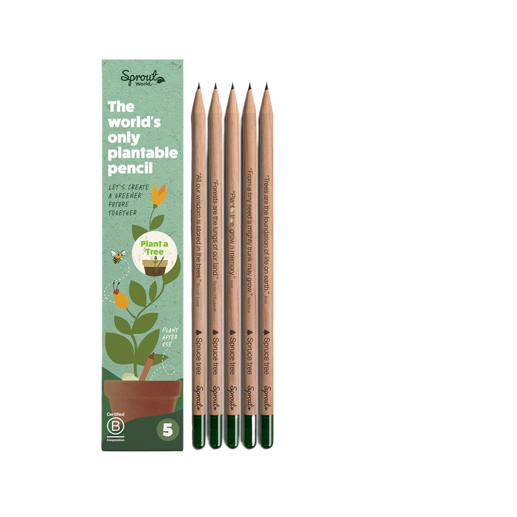 Plantable Pencils Plant-a-Tree Edition by Sprout World
