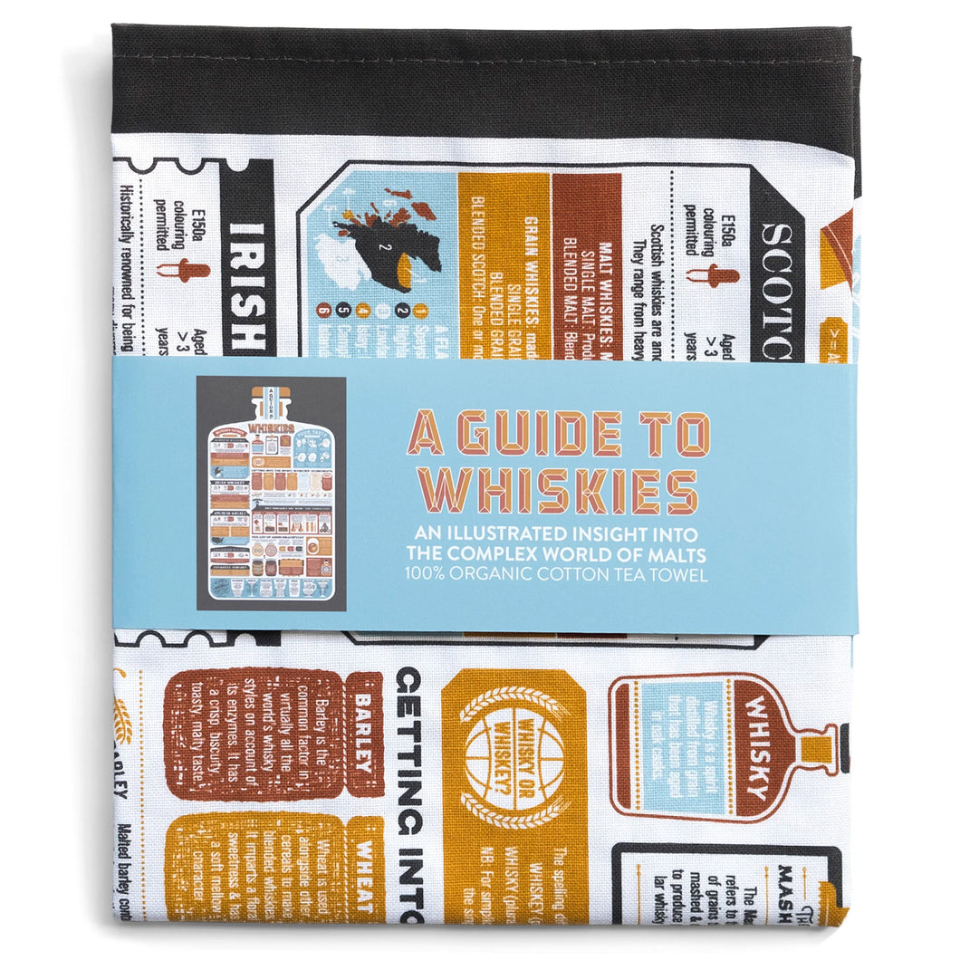 Tea Towel: A guide to whiskies