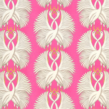 Load image into Gallery viewer, Gift Wrap paper pink cranes
