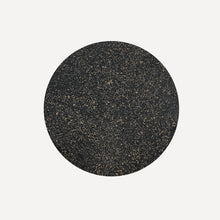 Load image into Gallery viewer, Cork coasters in speckled charcoal
