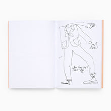 Load image into Gallery viewer, A5 fashion sketchbook featuring fashion sketches and illustrations by Iain R Webb
