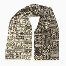 Load image into Gallery viewer, Patterned scarf on a white background
