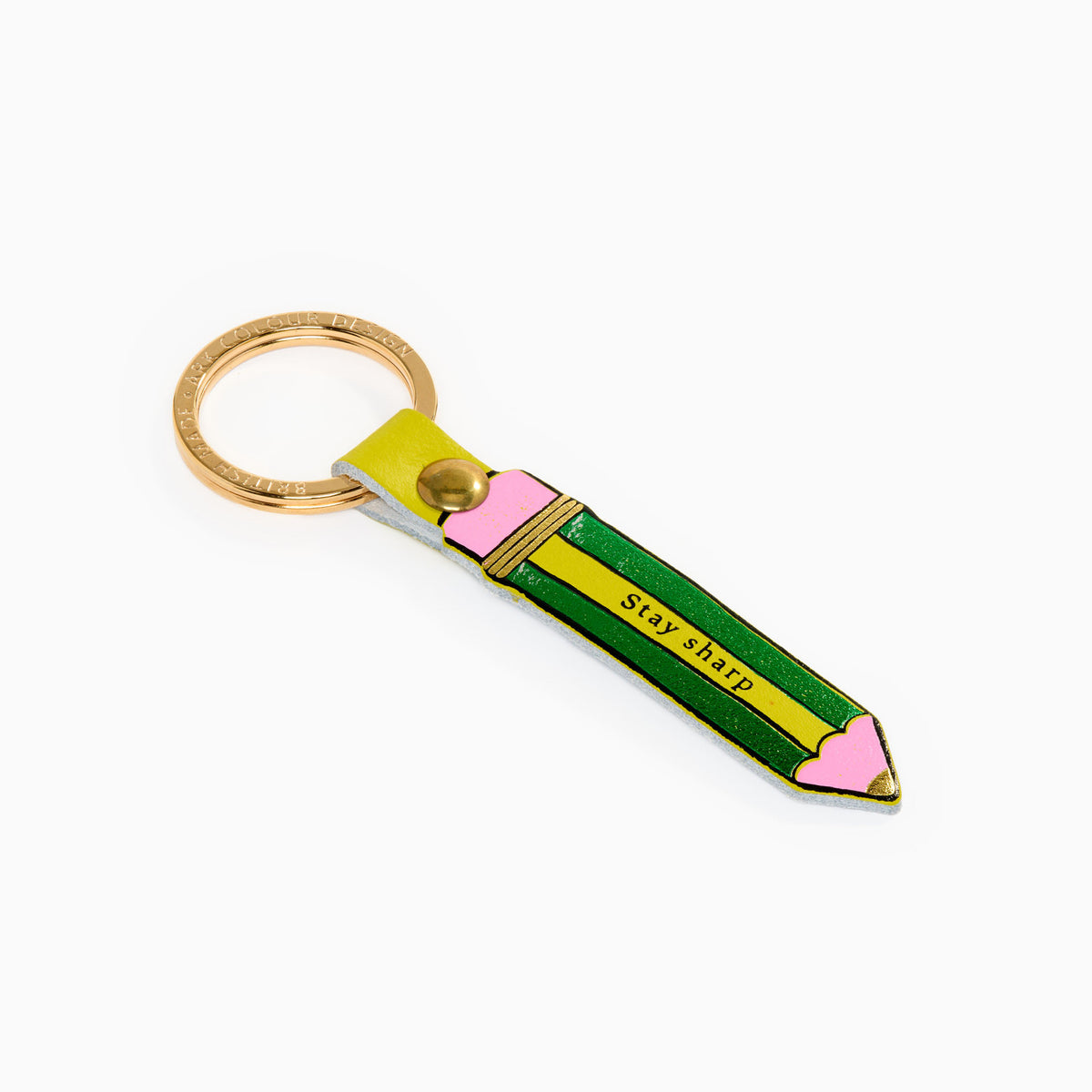 Stay sharp Keyring by Ark Colour Design – V&A Dundee Shop