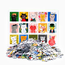 Load image into Gallery viewer, Art Cats Jigsaw
