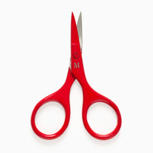 Load image into Gallery viewer, Merchant and Mills red thread snips small sewing scissors for trimming threads

