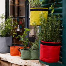 Load image into Gallery viewer, Balcony Fabric Pot by Bacsac
