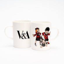 Load image into Gallery viewer, The Beano Mug featuring Dennis the Menace, Gnasher and Minnie the Minx
