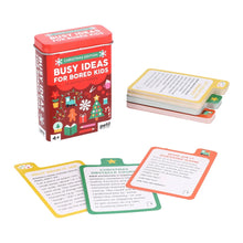 Load image into Gallery viewer, Christmas Edition: Busy Ideas For Bored Kids Activity Cards
