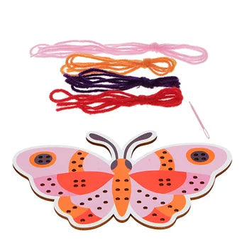 Learn to Sew Wooden Butterfly
