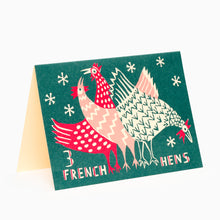 Load image into Gallery viewer, Three French Hens Christmas Card Set by Cambridge Imprint
