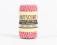 Load image into Gallery viewer, Nutscene Candy Twist Twine_red/white
