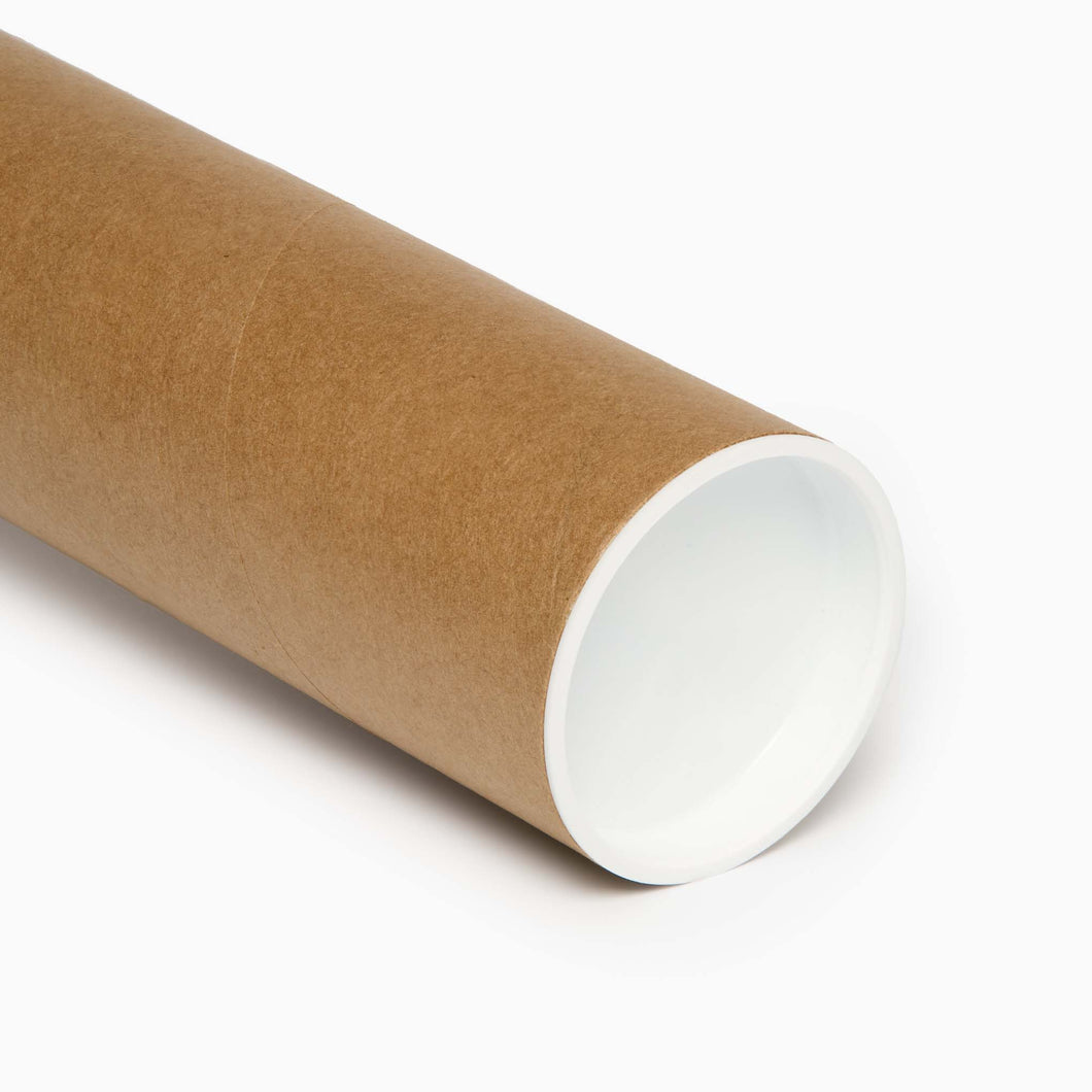 Cardboard postage tube