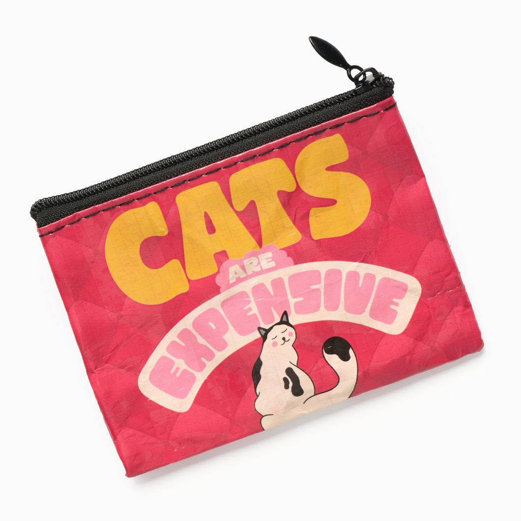 Cats Are Expensive Coin Purse by Blue Q