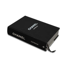 Load image into Gallery viewer, Chanel Catwalk: The Complete Collections hardback book detail, a luxury coffee table fashion book for Chanel fans
