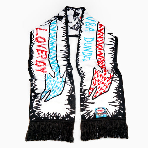 Charles Jeffrey Loverboy Football Scarf