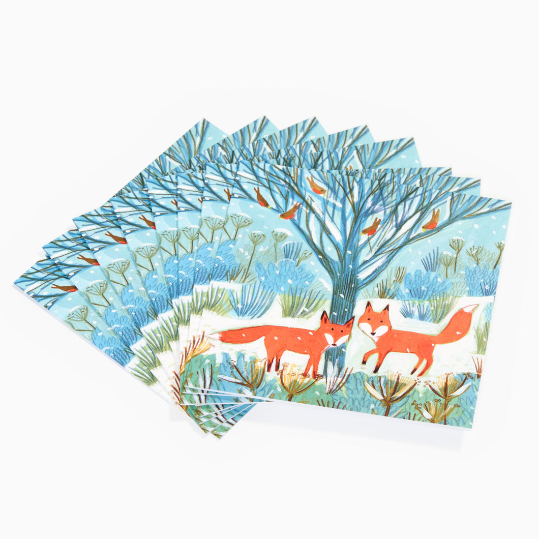 Festive Foxes Christmas Cards