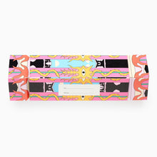 Load image into Gallery viewer, Colourful patterned product packaging on a white background
