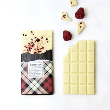 Load image into Gallery viewer, Raspberry Oats &amp; Whisky Cranachan White Chocolate Bar
