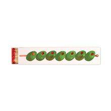 Load image into Gallery viewer, Olives Box of Long Safety Matches
