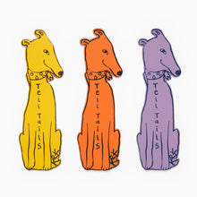 Load image into Gallery viewer, Leather Dog Tails Bookmark by Ark Colour Design
