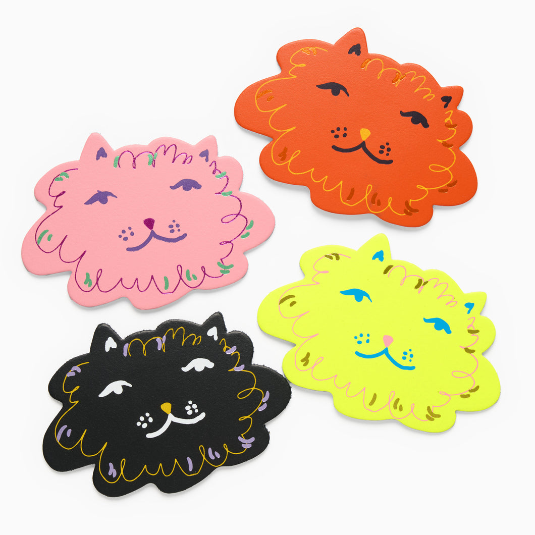 cat coasters