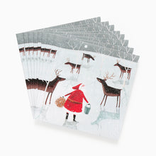 Load image into Gallery viewer, Feeding The Reindeer Charity Christmas Cards
