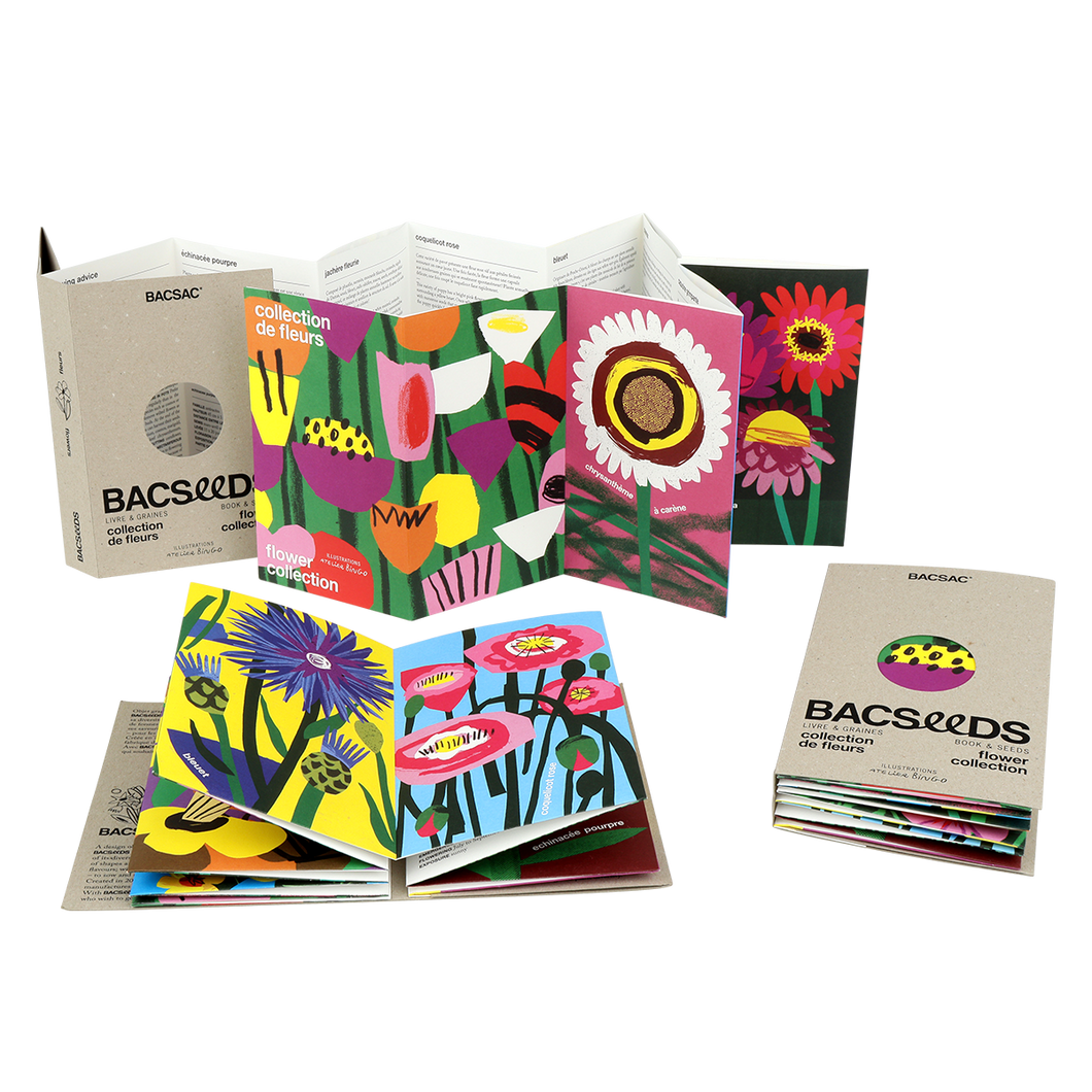 Book of Flower Seeds by Bacsacs