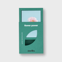 Load image into Gallery viewer, Green packaging with a flower illustration and &#39;mello&#39; branding on a light gray background
