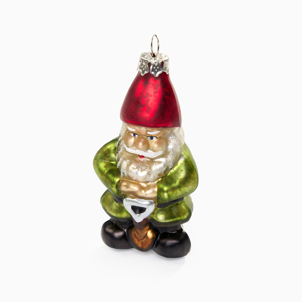 Garden Gnome Christmas Bauble