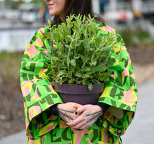Load image into Gallery viewer, Gardening Robe in Dreamstalk Sweetpea by Irregular Sleep Pattern
