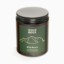 Load image into Gallery viewer, Gold Moss Wild Munro Candle
