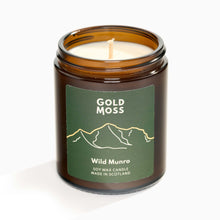 Load image into Gallery viewer, Gold Moss Wild Munro Candle
