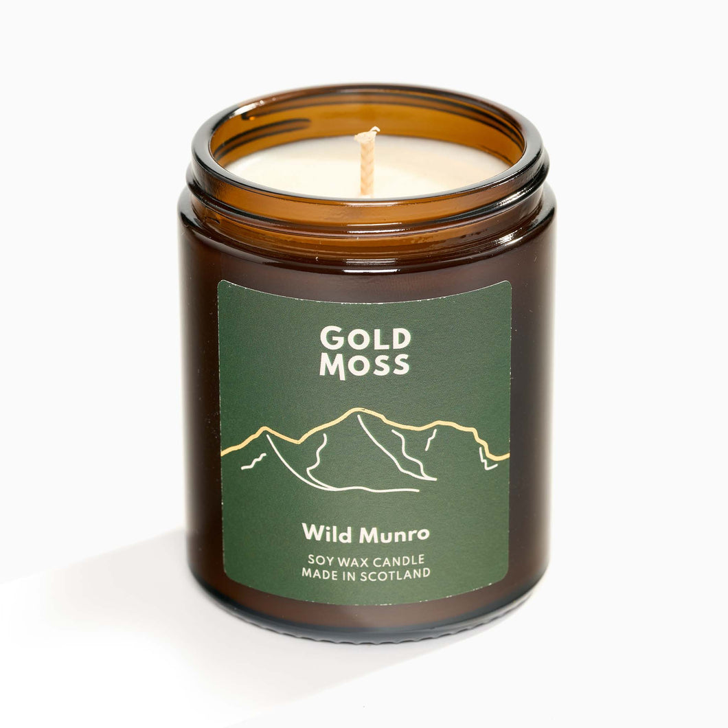 Gold Moss Wild Munro Candle