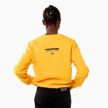 Load image into Gallery viewer, haxton yellow and black sweatshirt fraser haxton studios
