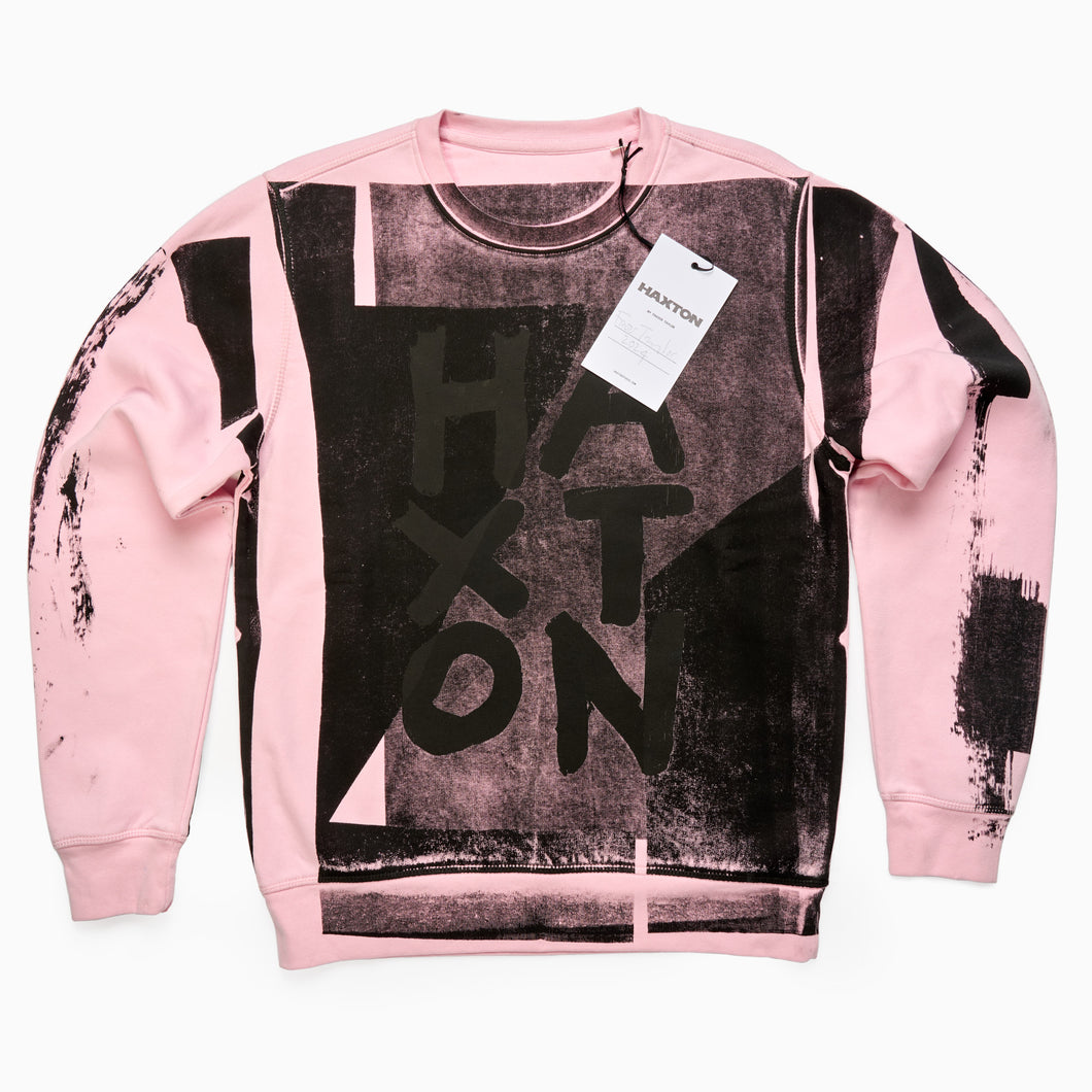 Fraser Haxton pink sweatshirt