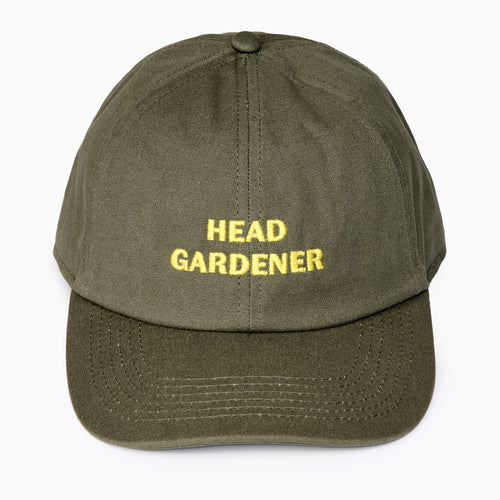 head gardener green cap