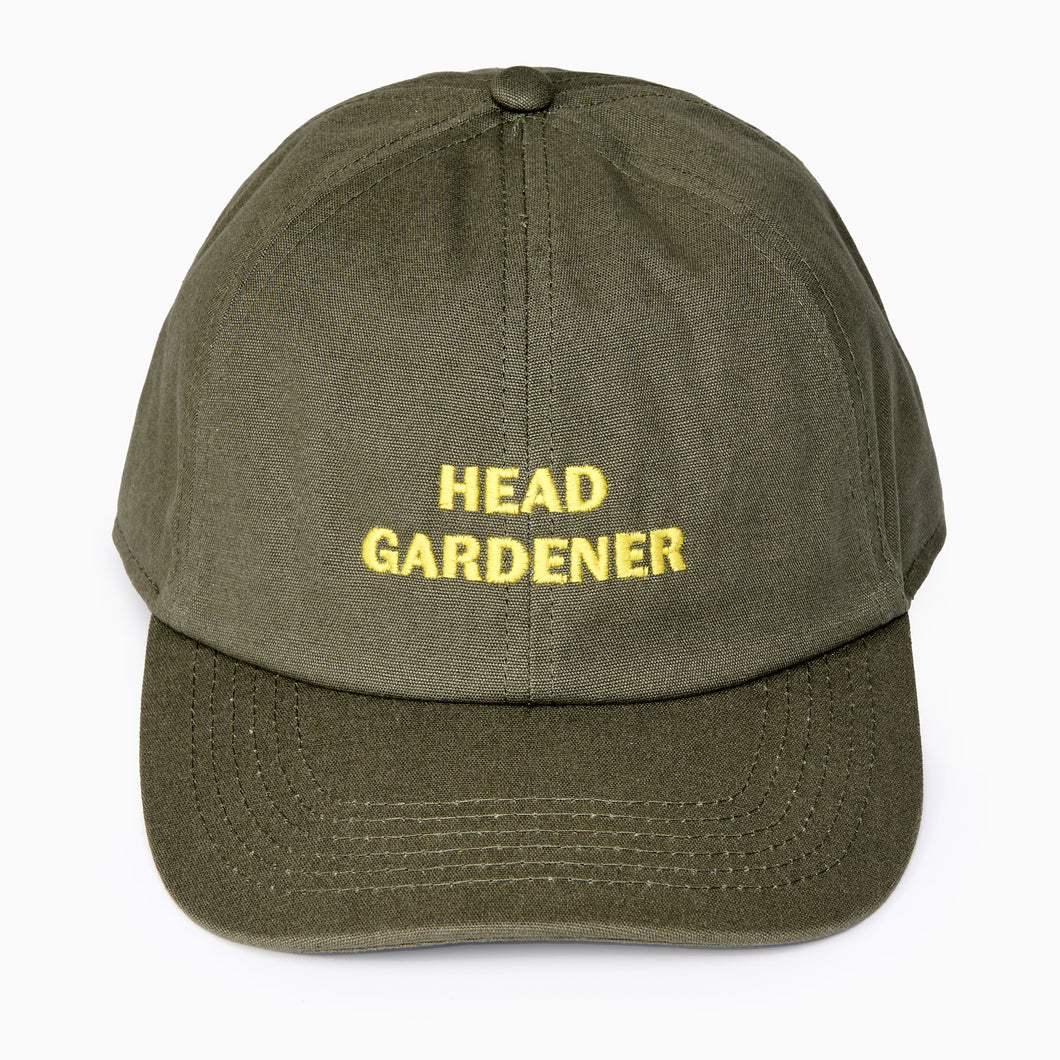 head gardener green cap