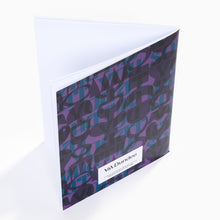 Load image into Gallery viewer, v&amp;a notebook set by irregular sleep pattern open blank paper
