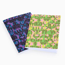 Load image into Gallery viewer, v&amp;a notebook set by irregular sleep pattern

