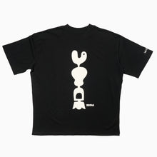 Load image into Gallery viewer, irregular sleep pattern dreamstalk black birdie t-shirt v&amp;a dundee
