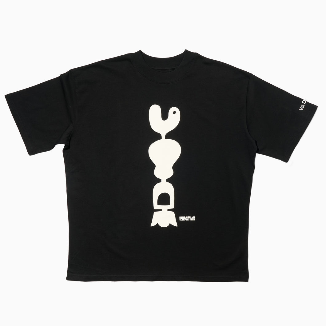 irregular sleep pattern dreamstalk black birdie t-shirt v&a dundee
